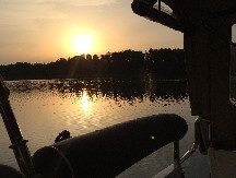 FB Yachtcharter :: Uckermärkische Seen Sonnenuntergang